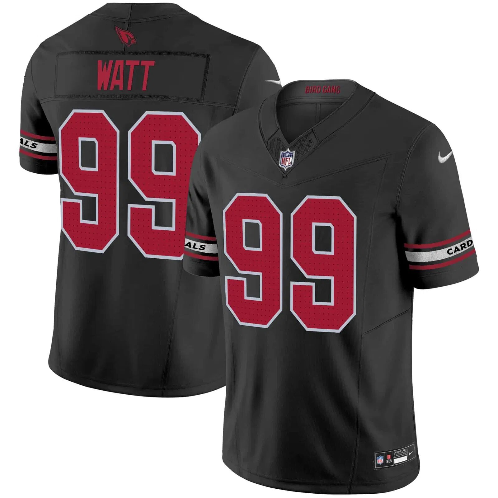 Men Arizona Cardinals #99 Watt Black Nike 2024 Vapor Limited NFL Jersey style 1->indianapolis colts->NFL Jersey